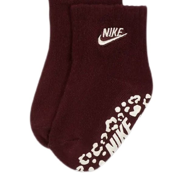 Nike Baby Leopard Gripper Socks 3 Pack - Picture 4 of 6